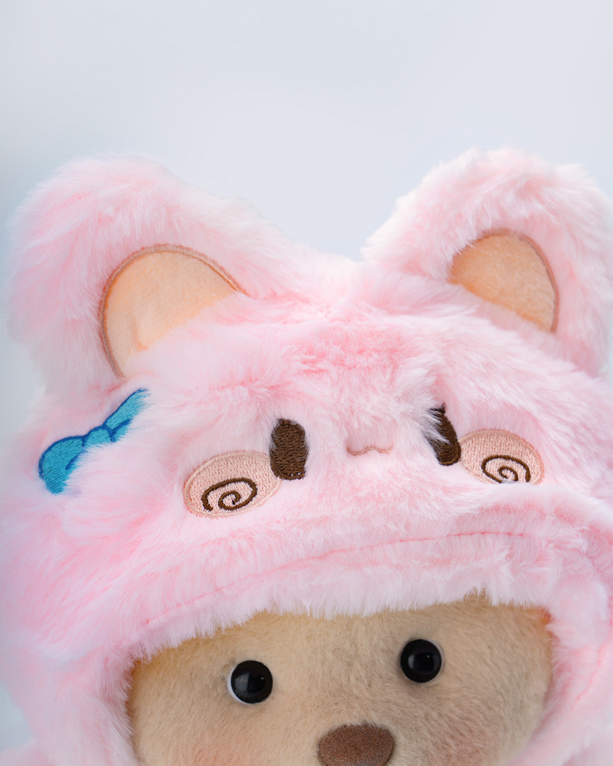 Fluffy Bunny Bear | Handmade Jointed Teddy Bear Gift