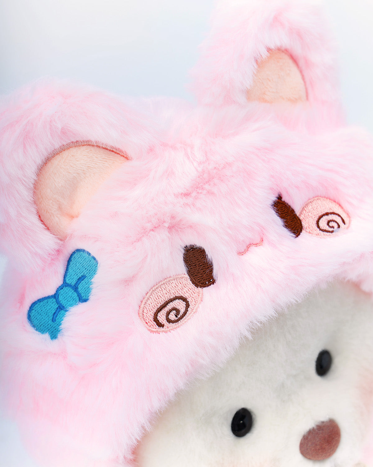 Fluffy Bunny Bear | Handmade Jointed Teddy Bear Gift