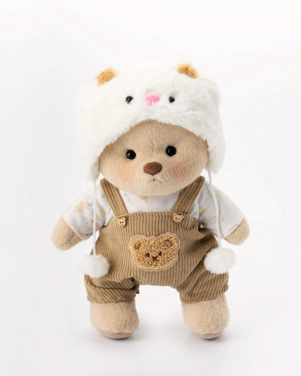 Fluffy Bunny Bear | Handmade Jointed Teddy Bear Gift