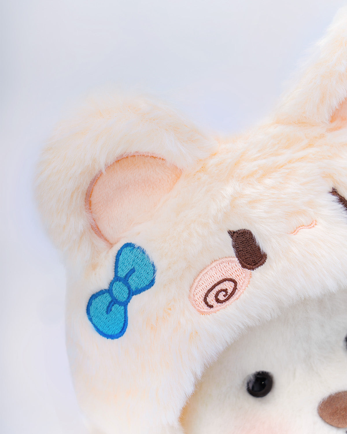 Fluffy Bunny Bear | Handmade Jointed Teddy Bear Gift