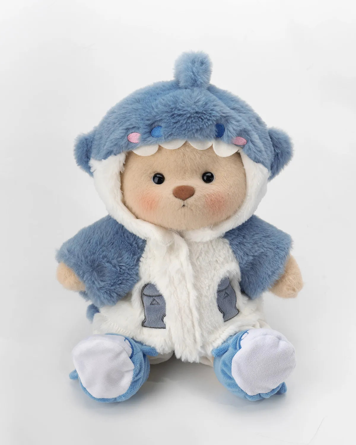Fluffy Bunny Bear | Handmade Jointed Teddy Bear Gift